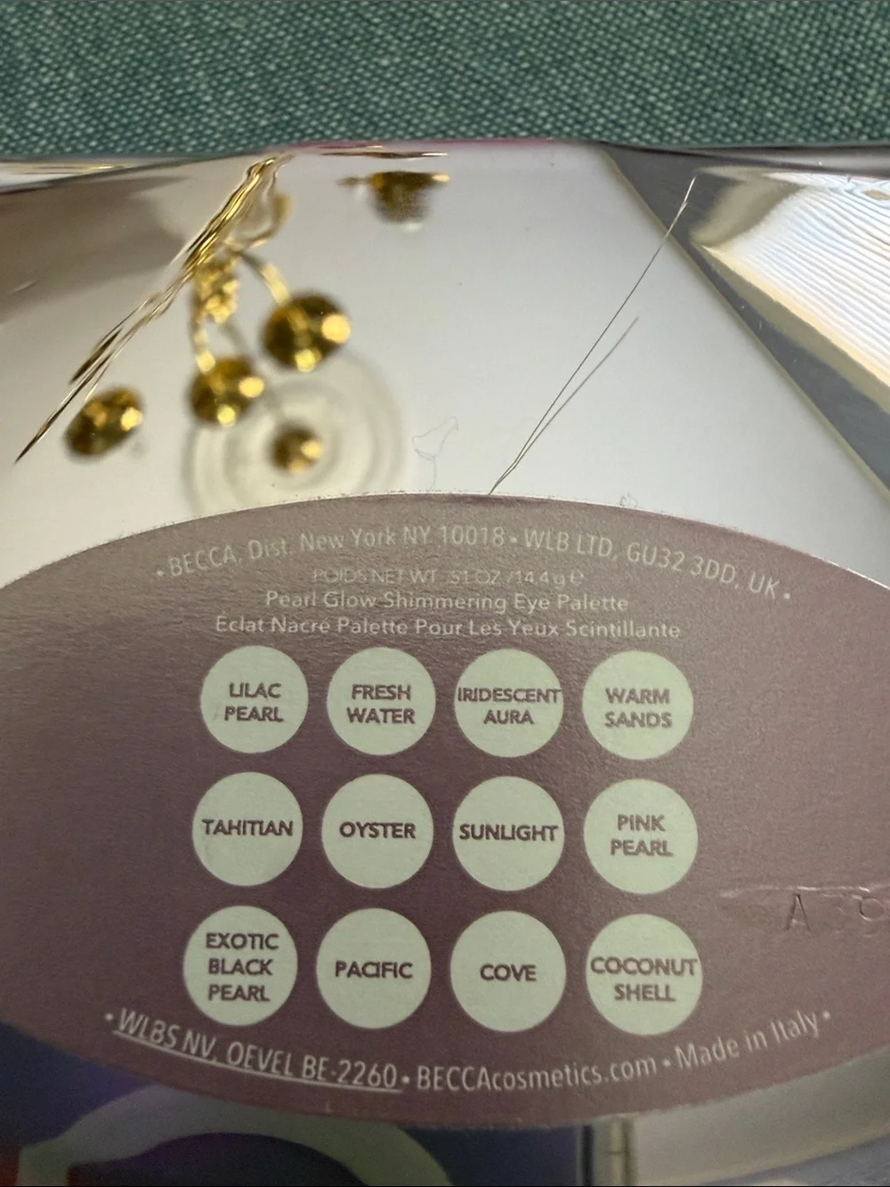 Becca Pearl Glow Shimmering Eye Palette